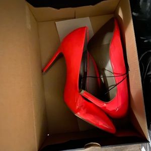 Bright pink size 8 heels
